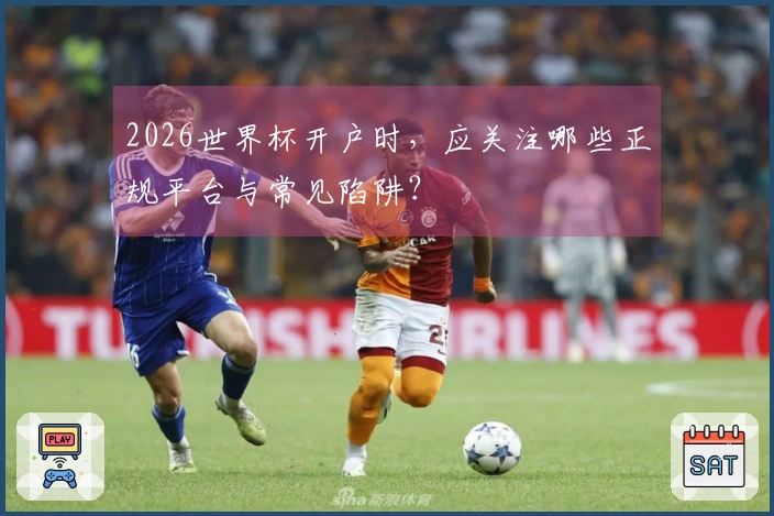 2026世界杯开户时,应关注哪些正规平台与常见陷阱?