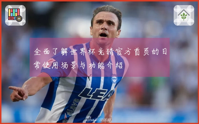 全面了解世界杯竞猜官方首页的日常使用场景与功能介绍